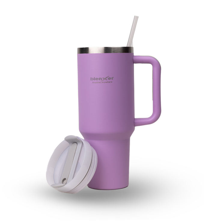 Blenxer 1.2 Litre Tumbler with Handle Straw & Lid